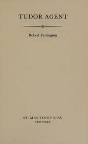 Tudor agent : Farrington, Robert, 1915